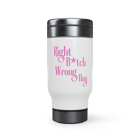Right Day Travel Mug with Handle, 14oz