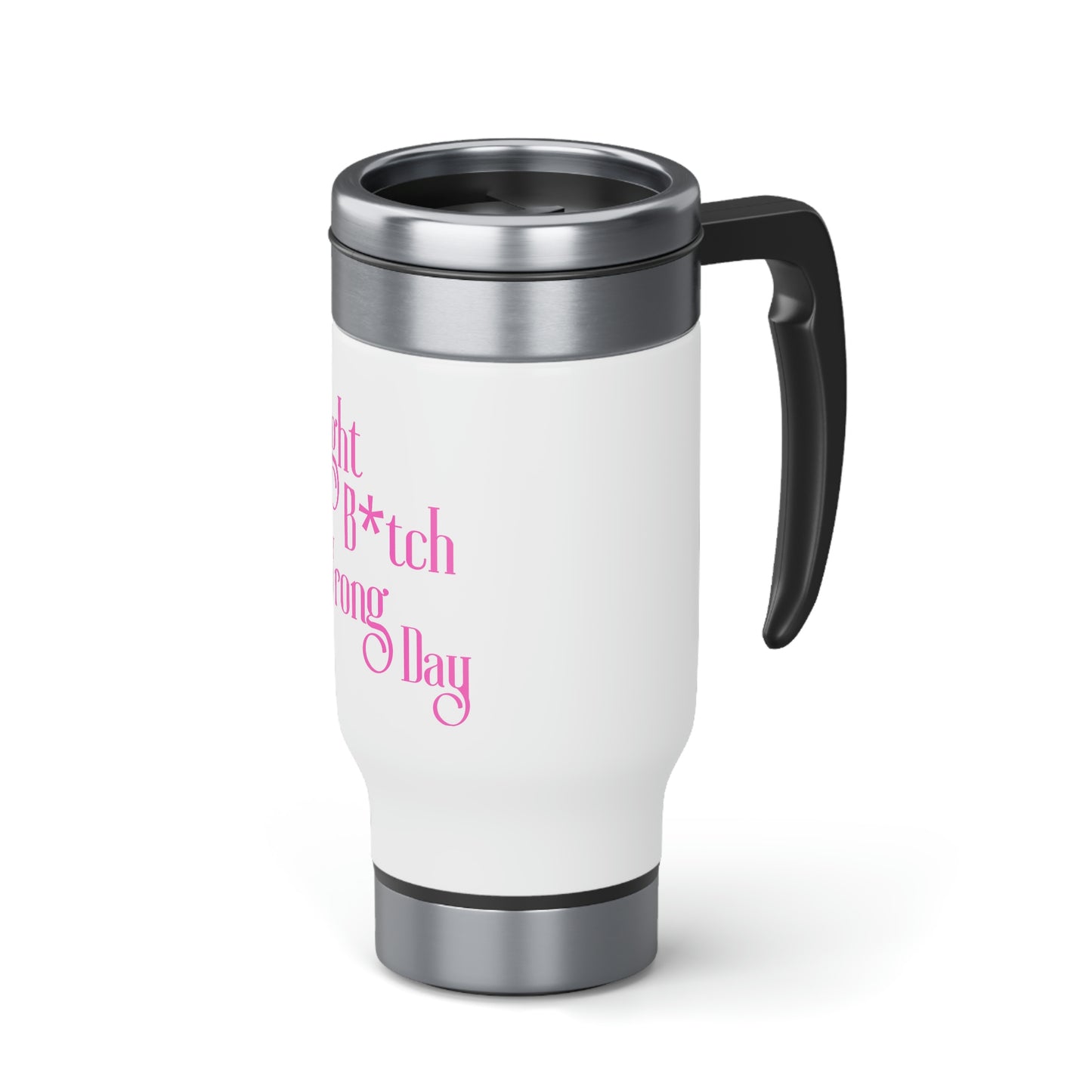 Right Day Travel Mug with Handle, 14oz